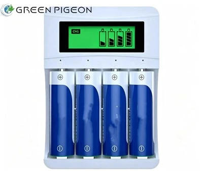 Genopladelige AA-batterier med høj kapacitet